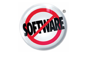 Logo Salesforce "No Software"
